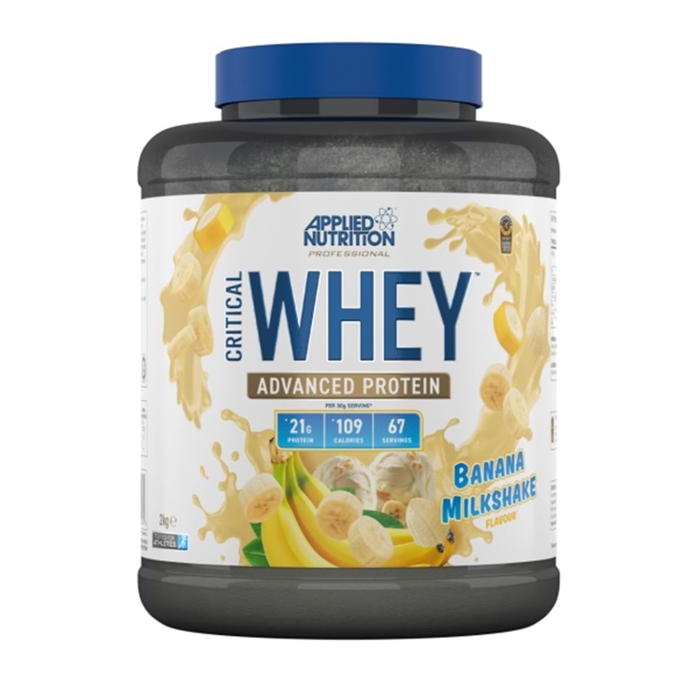 Applied Nutrition Critical Whey Protein 2 Kg Banana Milkshake