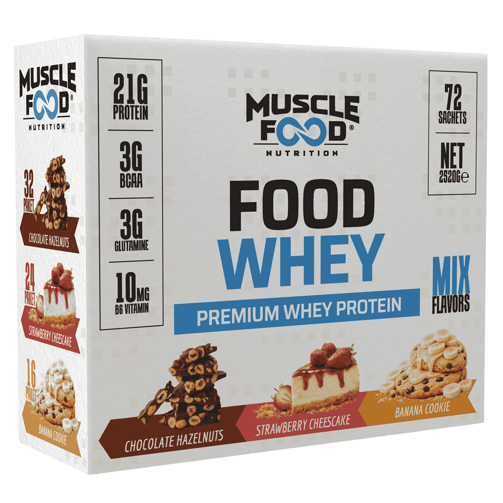 Muscle Food FoodWhey 72 Saşe Mix Flavors