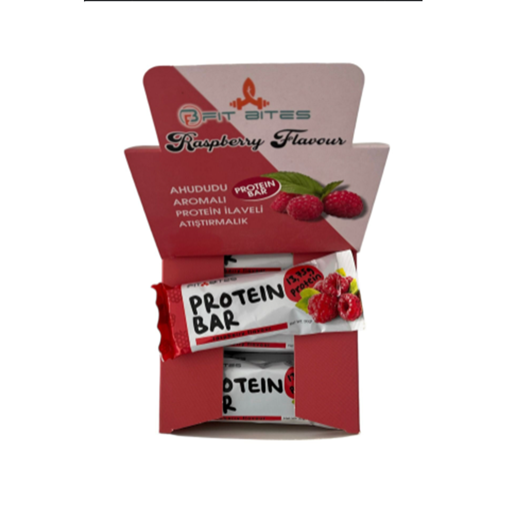 Fit Bites Protein Bar 50 gr x 12 ad Ahududu