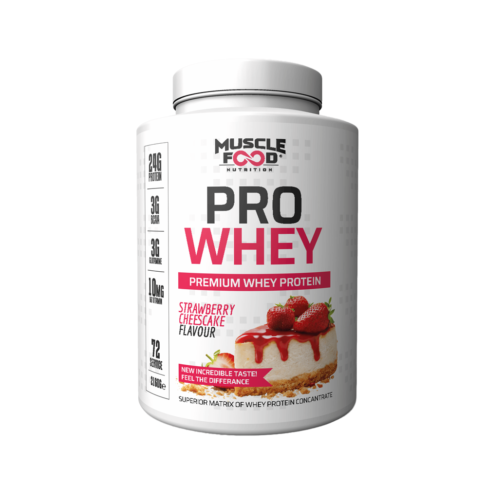 Muscle Food ProWhey 2160 G 72 Servis Çilek Cheesecake