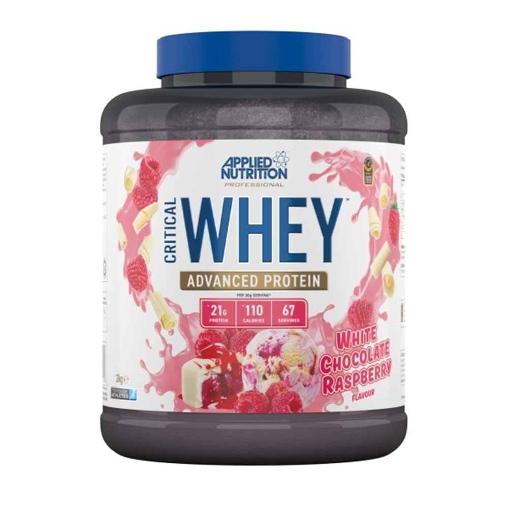 Applied Nutrition Critical Whey Protein 2 Kg Beyaz Çikolata Ahududu