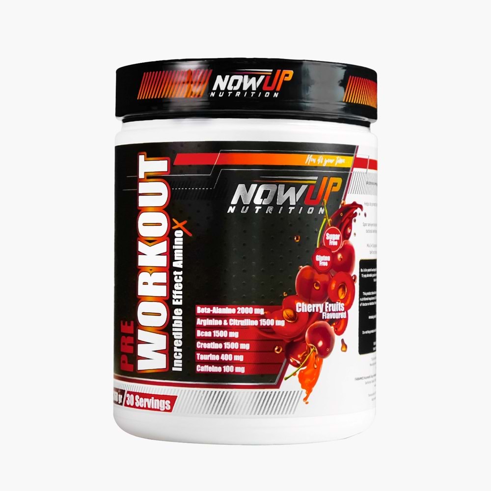 Nowup Nutrition PreWorkout 360 G Vişne Aromalı