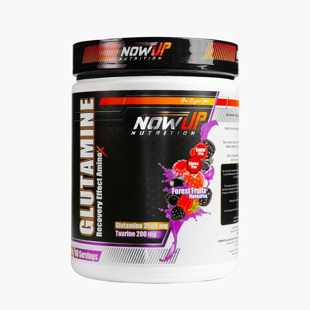 Nowup Nutrition Glutamine 360 Gr  Orman Meyve